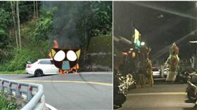  靈異公社,七爺八爺,車禍,火焰,阿婆灣(圖/翻攝自靈異公社)