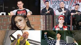 金曲30必追的饒舌歌手。（圖／記者邱榮吉攝影、林愷倫、陳星翰IG、LEO王臉書）