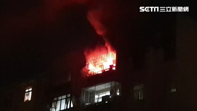 高市林泉街傳火警！一家三口嗆傷送醫