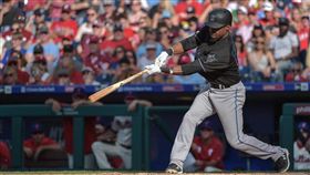 馬林魚捕手Wilkin Castillo。（圖／翻攝自推特）