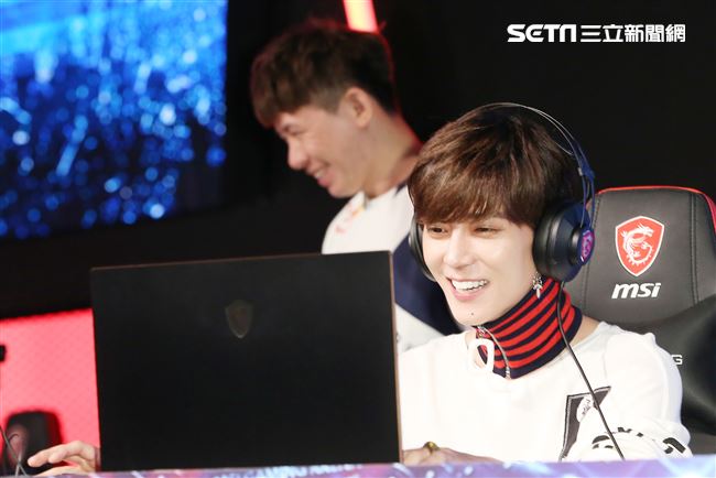 畢書盡出席Discovery頻道「電競崛起：全新霸主」開播記者會。（記者林士傑/攝影）