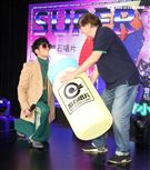 曹格以全新身分「曹小格」推出全新創作專輯「曹小格Super Junior」，滾石段鍾潭總經理現身力挺。（記者林士傑/攝影）
