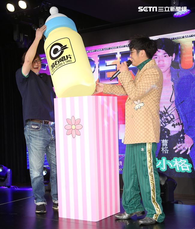 曹格以全新身分「曹小格」推出全新創作專輯「曹小格Super Junior」。（記者林士傑/攝影）