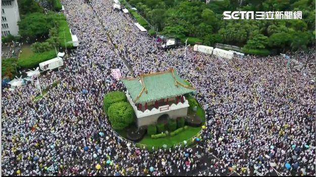 數萬人上凱道反紅媒　蔡英文這麼說