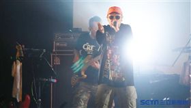 MC HotDog（熱狗）今（23）晚在台北Legacy舉辦《廢慾清》
圖／記者林士傑攝影