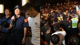 虐嬰,保母,鄉民,台中,冠廷往事,包圍,衝突,　圖／翻攝自臉書