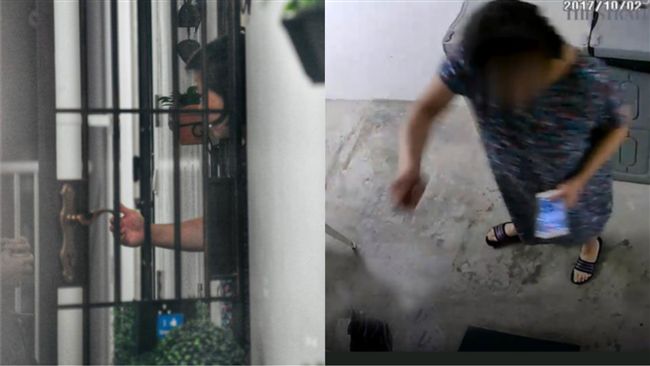 2年逼走6戶！她死瞪鏡頭掛滴血豬耳