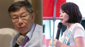 柯文哲,簡舒培 圖/資料照