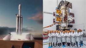 福衛七號,模擬升空,組合圖