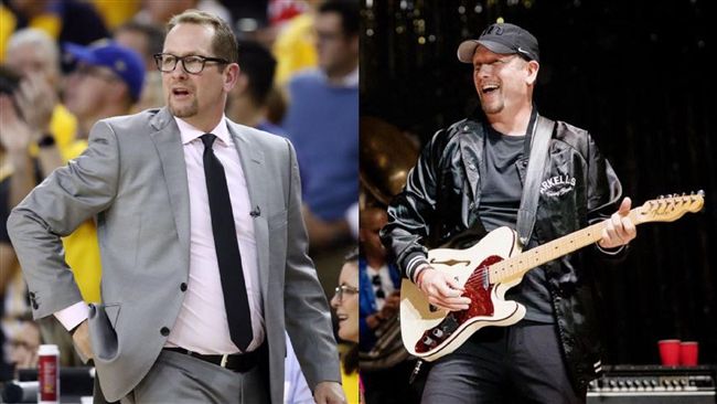 NBA／暴龍主帥「演唱會」大秀吉他