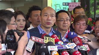 民調吊車尾 韓:民進黨最怕我選總統