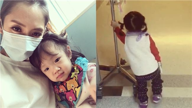 楊千霈女兒3度住院！虛弱身影惹淚崩