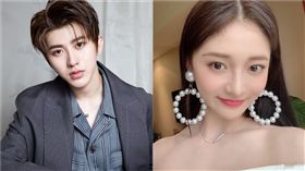 蔡徐坤、周潔瓊。（圖／微博）