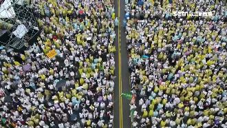 遊行結束不留垃圾！反紅媒群眾素質高