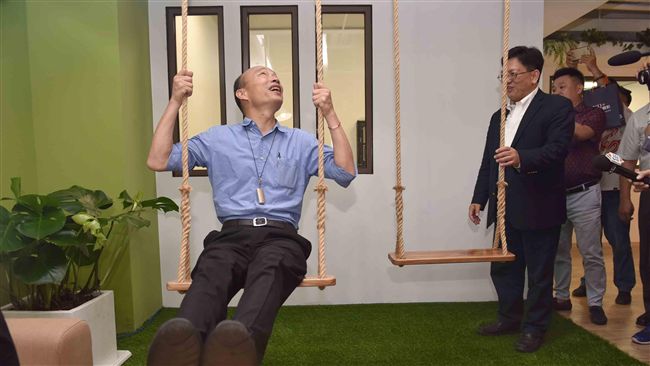 備戰政見會　韓國瑜：用空餘時間準備