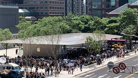圖／記者谷庭攝,蘋果信義a13開幕