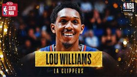 NBA／快艇盧長老再贏最佳第六人！
NBA,洛杉磯快艇,Lou Williams,年度最佳第六人
翻攝自推特