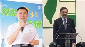 卓榮泰,柯文哲,組合圖