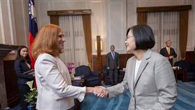 葛來儀會見蔡英文。