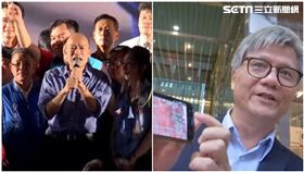韓造勢爆滿? 吳洋用Excel試算少14萬人
合成圖／韓國瑜，吳蕚洋