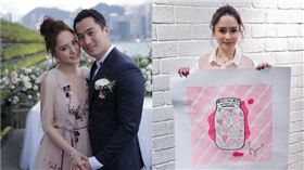 鍾欣潼（阿嬌）、賴弘國結婚。（圖／IG）