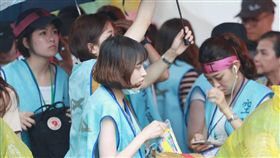 長榮空服員罷工第6天,空服員,長榮,空姐,罷工，圖／記者林士傑攝影