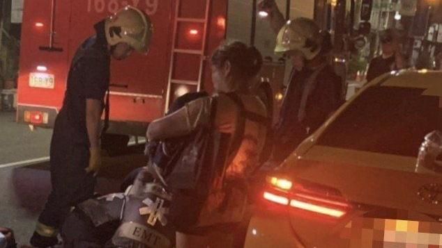 女遭撞倒又被後車輾壓　肇逃男落網