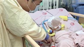 台中,女童,受虐,拔管（圖／翻攝自協心臨時粉絲團）
