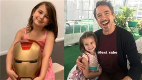 Lexi Rabe演出鋼鐵人女兒「Morgan」爆紅。（圖／翻攝自Lexi Rabe IG）