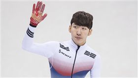 ▲南韓奧運競速滑冰金牌林孝俊（Lim Hyo-jun）。（圖／美聯社／達志影像）