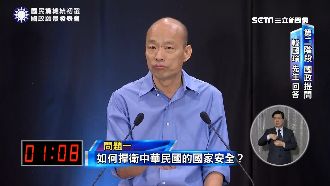 韓國瑜「當塞子」保台　蔡：先栓市政