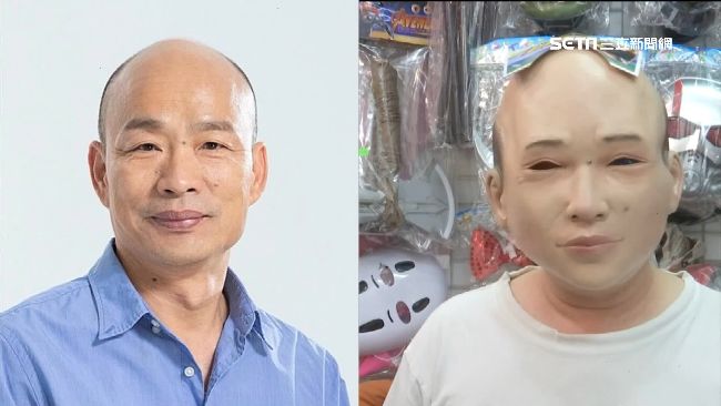 「韓國瑜頭套」太逼真！學生買回惡搞