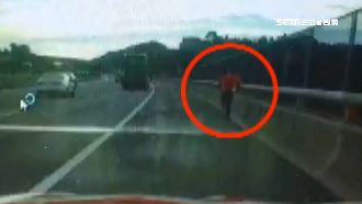 交換生練馬拉松　誤闖國道當田徑場