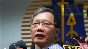 綜所稅申報最終日　蘇建榮籲把握時間報稅107年度綜合所得稅申報至31日截止，財政部長蘇建榮除赴台北國稅局視察報稅情形，受訪時也呼籲尚未報稅民眾把握最後時間。中央社記者孫仲達攝　108年5月31日