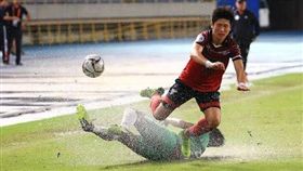 ▲南韓籍外源朱益成為航源建功。（圖／航源FC提供）