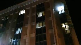 苗栗,慈祐醫院,火警,病患,疏散,濃煙（圖／翻攝畫面）