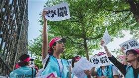 長榮罷工（圖／翻攝自桃園市空服員職業工會臉書）