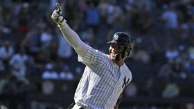 ▲托瑞斯（Gleyber Torres）敲出再見安打。（圖／美聯社／達志影像）