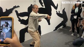 王金平 金庸展 記者林恩如攝影