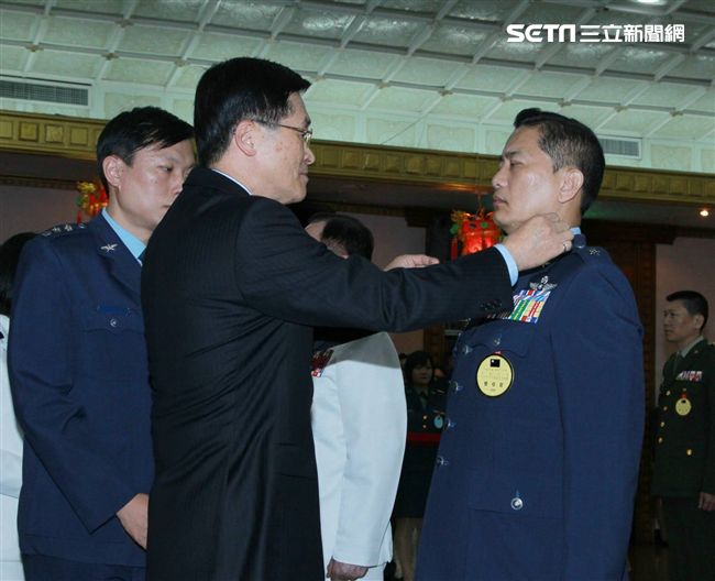 總統出席「108年下半年陸海空軍將官晉任布達暨授階典禮」（圖／記者邱榮吉攝）