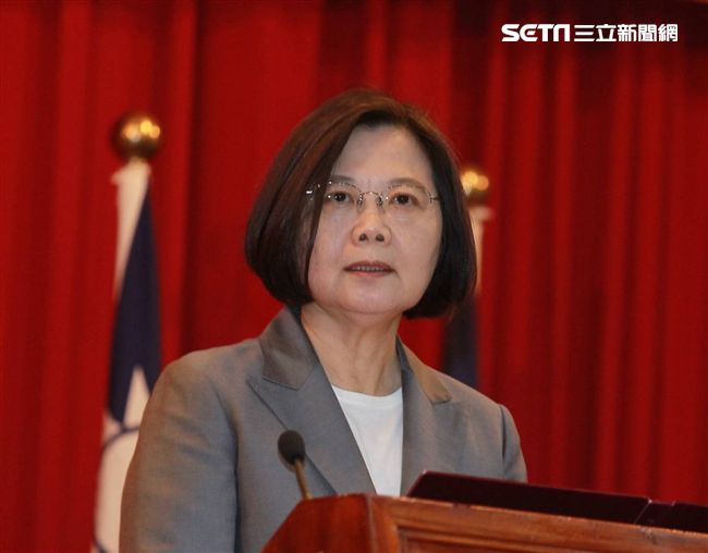 總統出席「108年下半年陸海空軍將官晉任布達暨授階典禮」（圖／記者邱榮吉攝）