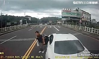 不讓道就攔車　他開名車網罵：讓他紅