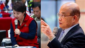 盧秀燕、蘇貞昌／翻攝自臉書