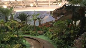 台中侏儸紀樂園開幕　小孩騎「恐龍」玩翻天