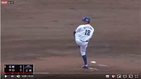 ▲松坂大輔二軍先發對廣島吞敗。（圖／翻攝自YouTube）