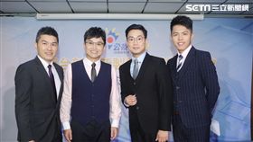 主播曾偉旻、鄭家和、吳國禎、張志雄、導演葉天倫
圖／公視提供