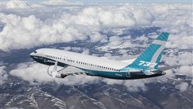波音新機  完成首次試飛737 MAX家族最新機種波音737 MAX 7完成首度試飛，這款新機將在2019年開始撥交給訂戶。（波音公司提供）中央社記者曹宇帆洛杉磯傳真  107年3月17日