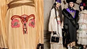 GUCCI,洋裝,子宮,兩性平權　圖／翻攝IG