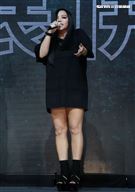 張惠妹神回安那女女戀「很自然」。（記者邱榮吉/攝影）