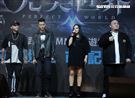 張惠妹與頑童首度獻唱電玩遊戲主題曲。（記者邱榮吉/攝影）